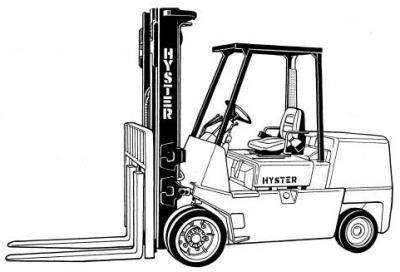 Hyster S70-80-100-110-120 XL,(S3.50-4.00-4.50-5.00-5.5 XL) Forklift Truck D004 Series Service Manual