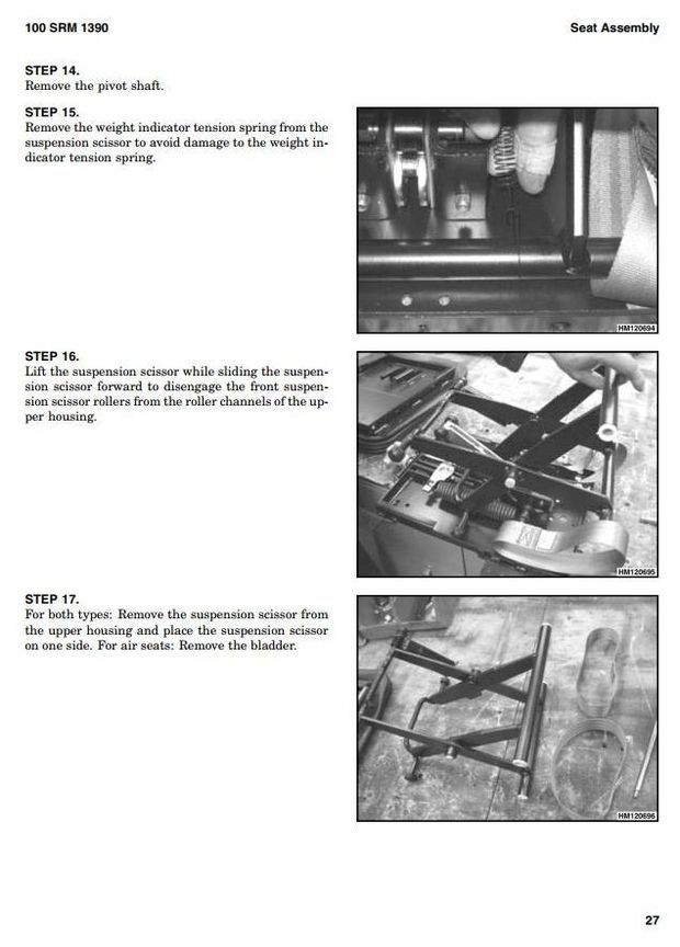 Hyster H550HD(S), H620HD, H650HD(S), H700HD(S) Forklift Truck G008 Series Service Manual (USA)