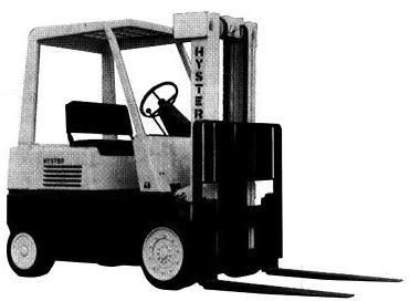 Hyster S60E,S70E, S80E, S100E, 120E (S3.00-S5.50) Diesel/LPG Forklift Truck C004 Series Parts Manual