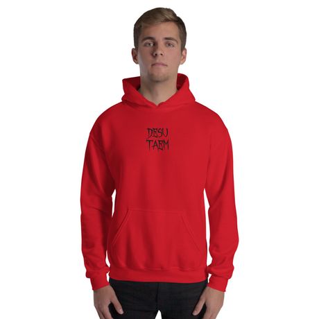 DESU TAEM Embroidered Hoodie – “Bleeding Heart” Edition