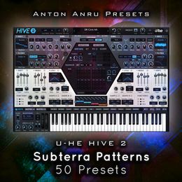 U-He Hive 2 - Subterra Patterns (50 Presets by skendi)
