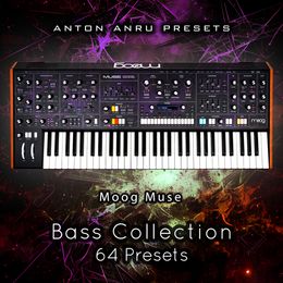 Moog Muse - Bass Collection (64 Presets by Anton Anru)