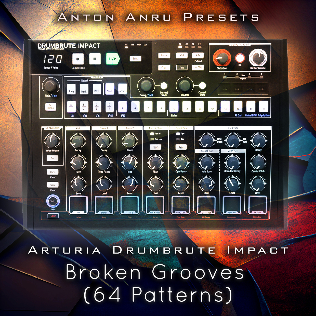 Arturia Drumbrute Impact Broken Grooves