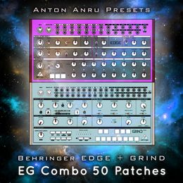 Behringer Edge+Grind - EG Combo (50 Patches + 50 Grind Patterns + Wav Samples)