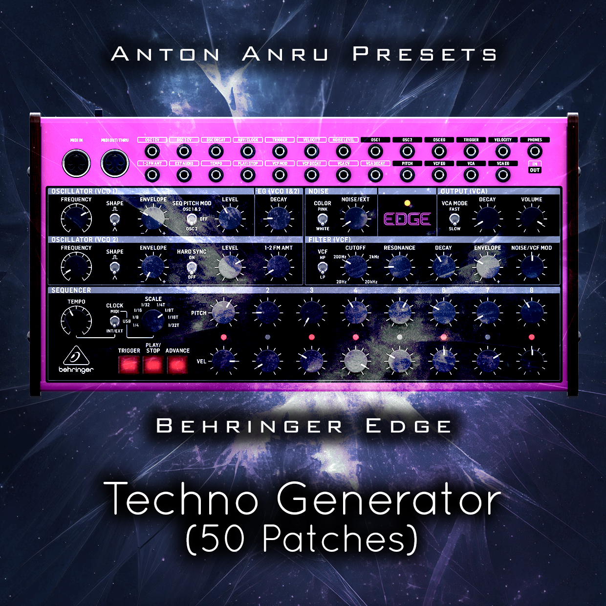 鍵盤楽器 Behringer Edge Amazon.com: Behringer Edge Semi-Modular Analog Percussion