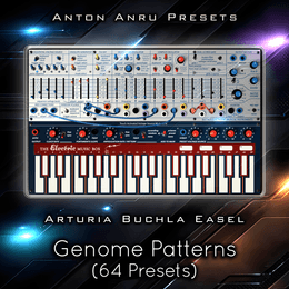 Arturia Buchla Easel/Analog Lab- Genome Patterns (by skendi)