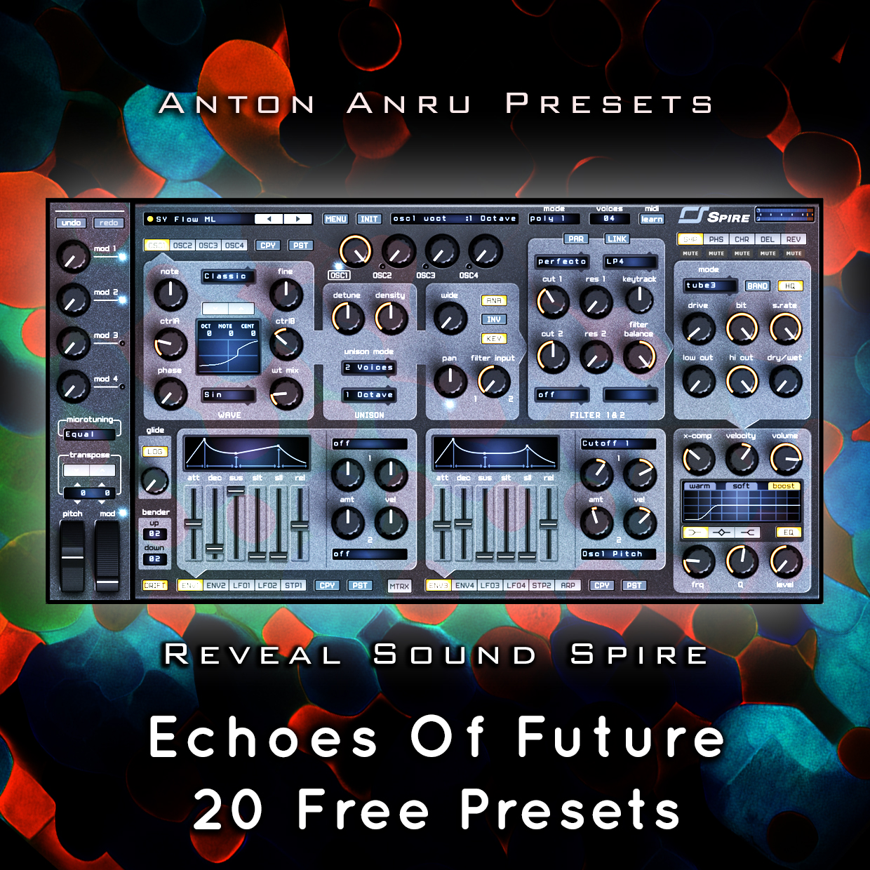 Reveal Sound Spire Free Dark Space Presets