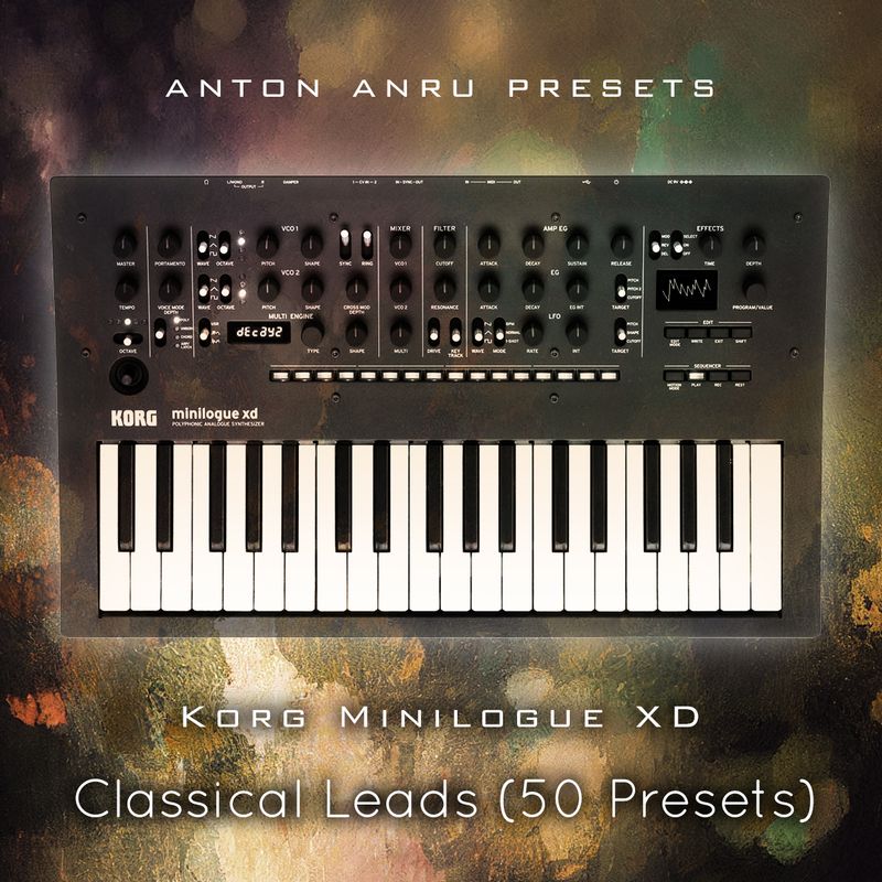 Korg Minilogue XD - Classical Leads (50 presets by Anton Anru)
