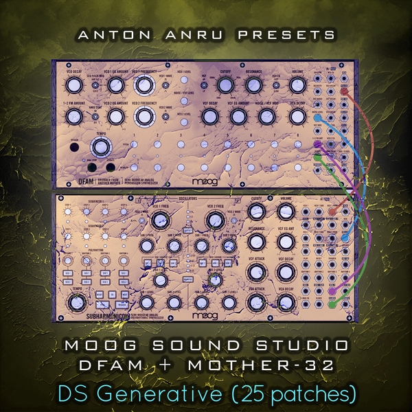 Moog Sound Studio DFAM Subharmonicon DS Generativ Moog sound studio dfam subharmonicon ds generativ