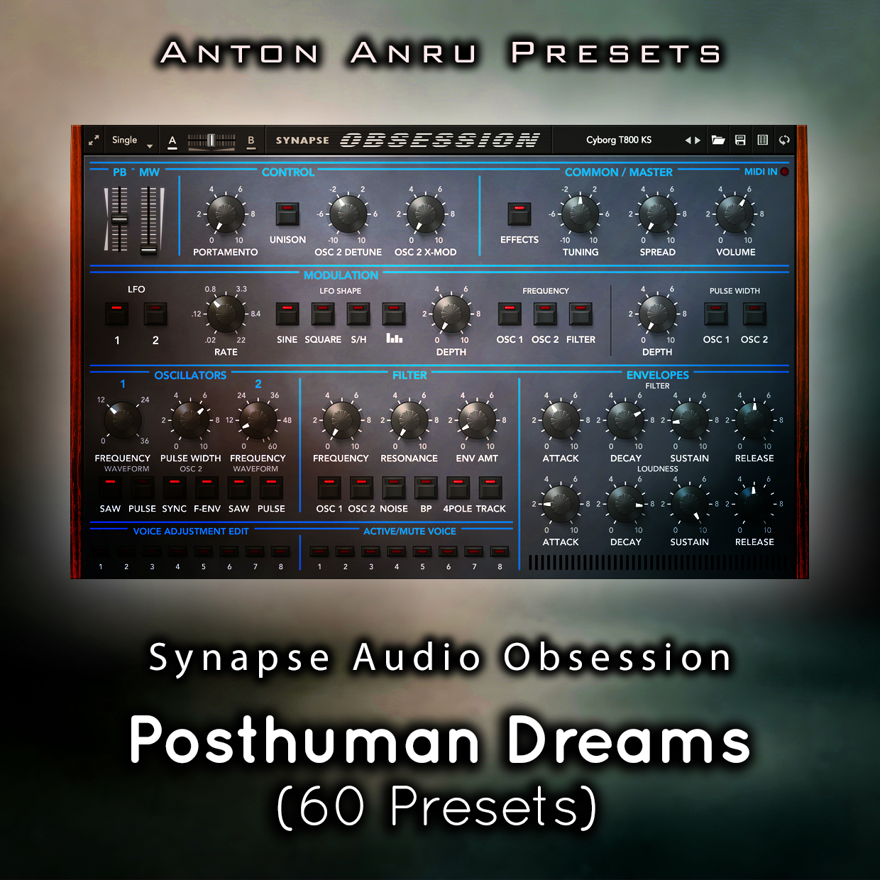 Synapse Audio Obsession: 60 Dark Cinematic Presets