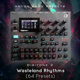 Elektron Digitone II - Wasteland Rhythms (64 Presets by Moino)