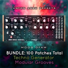 Moog DFAM BUNDLE: All 100 Patches by Anton Anru
