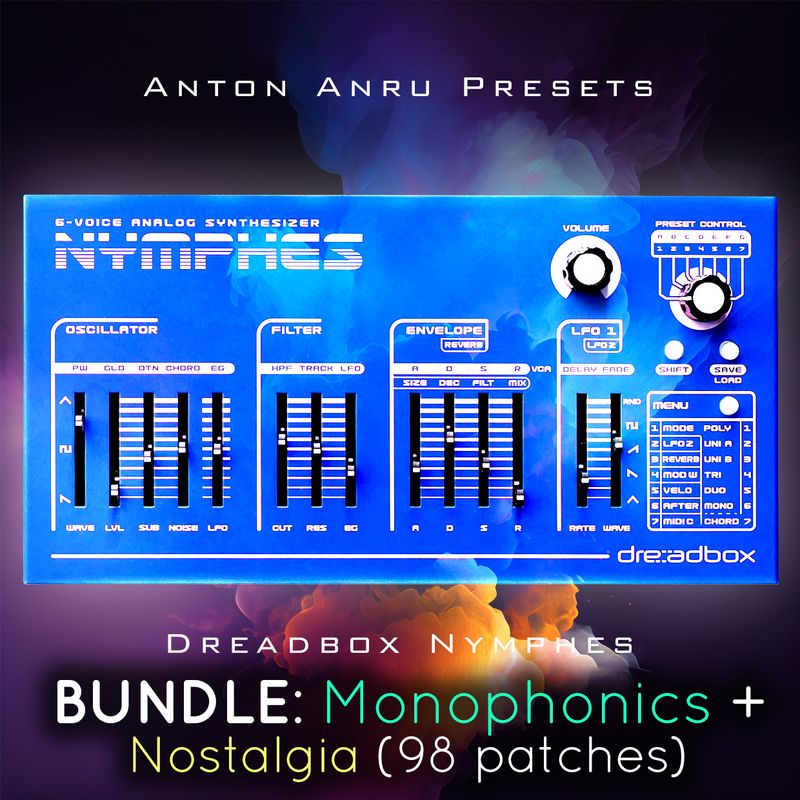 Dreadbox Nymphes BUNDLE - Nostalgia + Monophonics (98