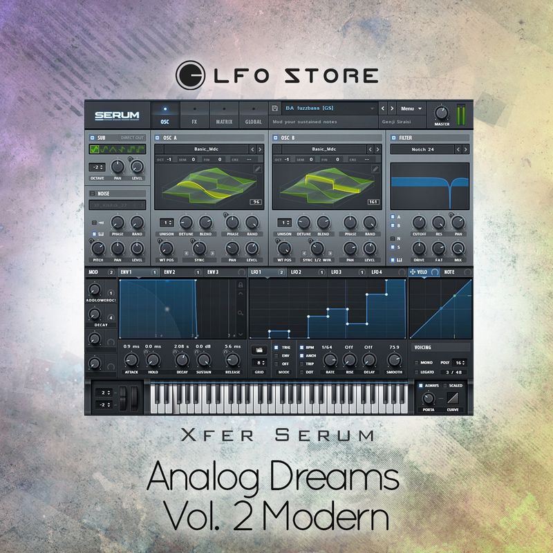 Xfer Serum Vol.2: Exclusive Modern Analog Dreams Presets