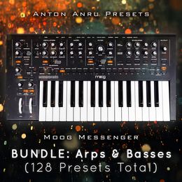 Moog Messenger BUNDLE- Spiral Motion + Sub Pressure (128 Presets by Anton Anru)