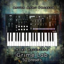 Korg Wavestate - Grime Lab (50 Presets by Anton Anru)