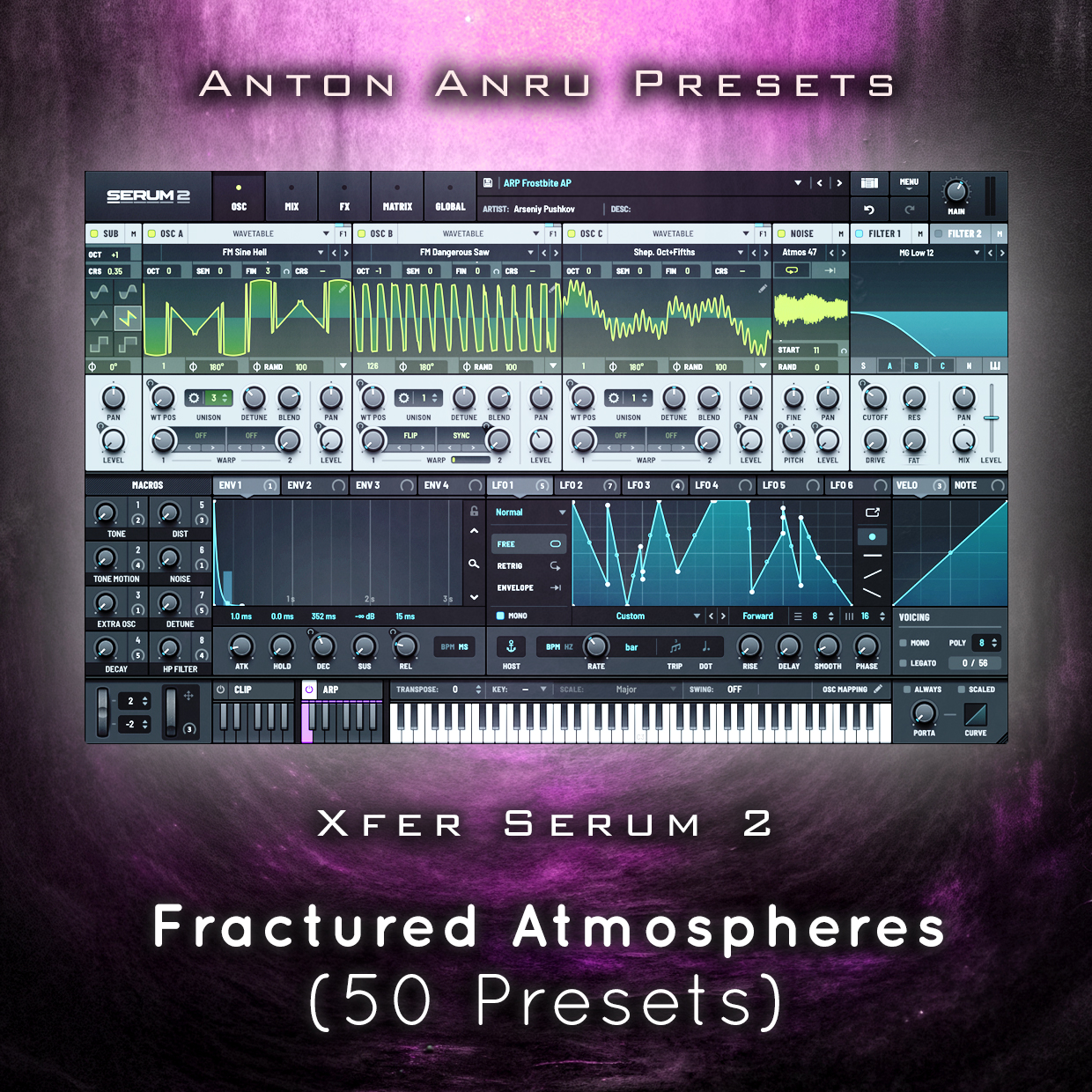 Xfer Serum Presets 2: Dark, Rhythmic, Atmospheric Soundscapes