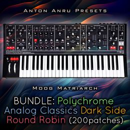 Moog Matriarch - BUNDLE: All 200 Patches by Anton Anru