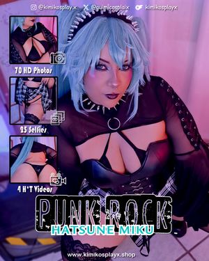 Punk Rock Miku | Vocaloid 🖤