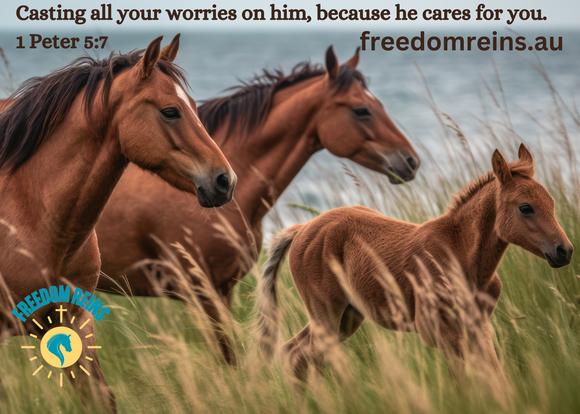 Self Control &amp; Worry Scripture Card 