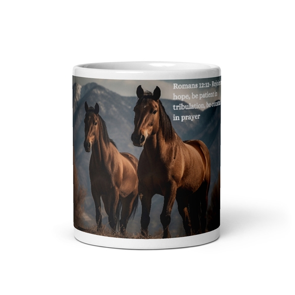 Patience &amp; Joy Ceramic Mug 