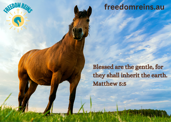 Gentleness &amp; The Earth Scripture Card