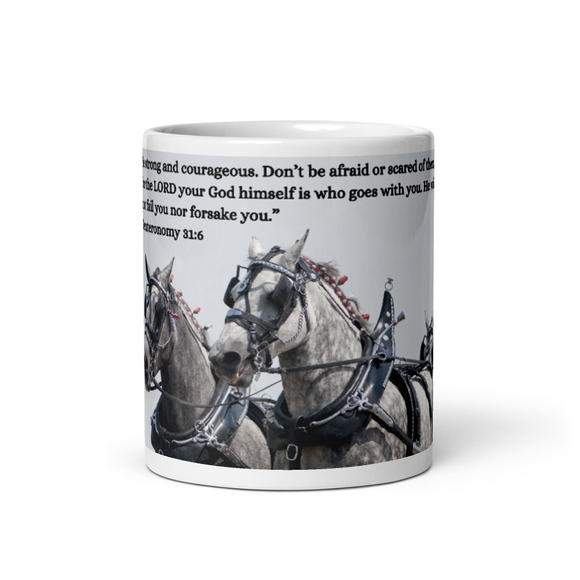 Self Control &amp; God&#x27;s Strength Ceramic Mug 
