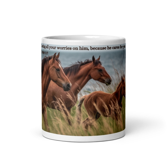 Self Control &amp; Worry Ceramic Mug