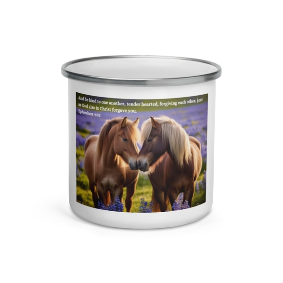 Kindness To Others Enamel Mug