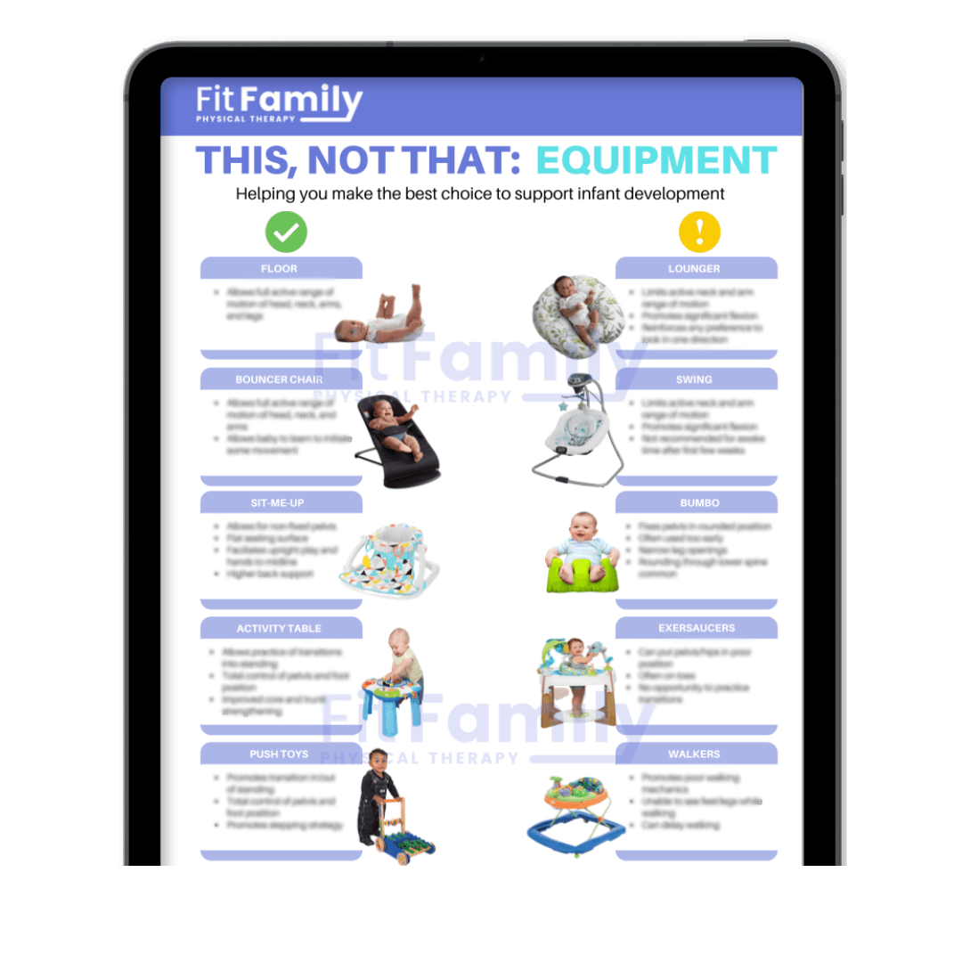 Best Baby Equipment (with links): A Pediatric PT Guide to Baby Equipment