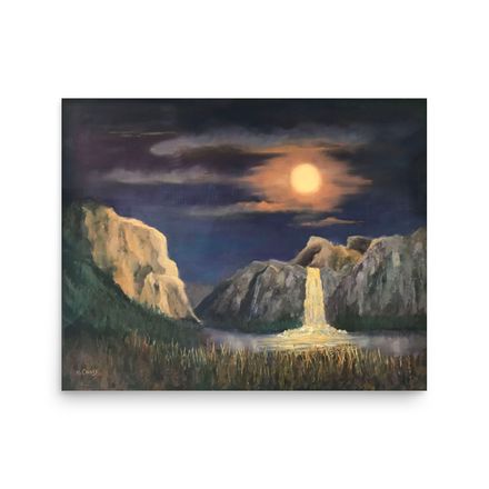 &quot;Moonfall at Yosemite&quot;