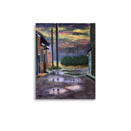 &quot;Evening Puddles in Ptown&quot;