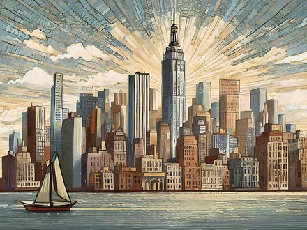 Urban Skylines – Artistic Cityscape Collection