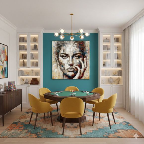 Muses and Modern Portraits – Contemporary Geometric Expression