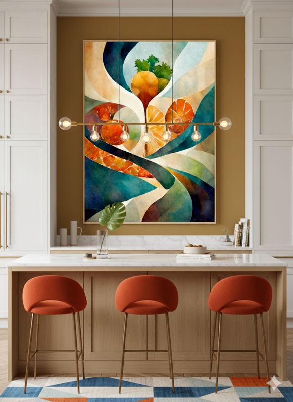 CULINARY AESTHETICS — Abstract Food Art for Modern Interiors