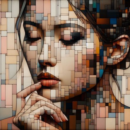 Faces &amp; Muses | Abstract Digital Portrait Collection