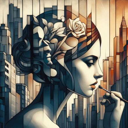 Muses and Modern Portraits — Geometry, Identity and Contemporary Femininity