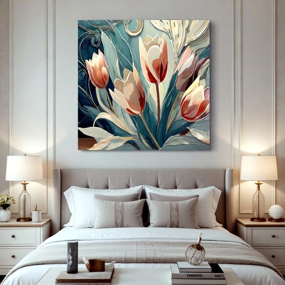 Flowers Botanical - Curated Digital Art for Contemporary Interiors