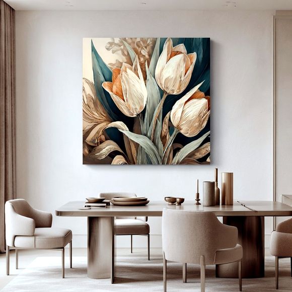 Flowers Botanical - Curated Digital Art for Contemporary Interiors