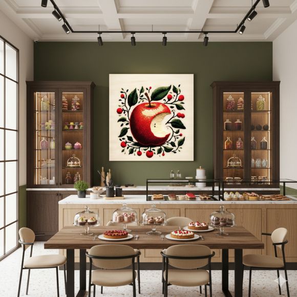 Culinary Aesthetics — Embroidered Still Life Collection