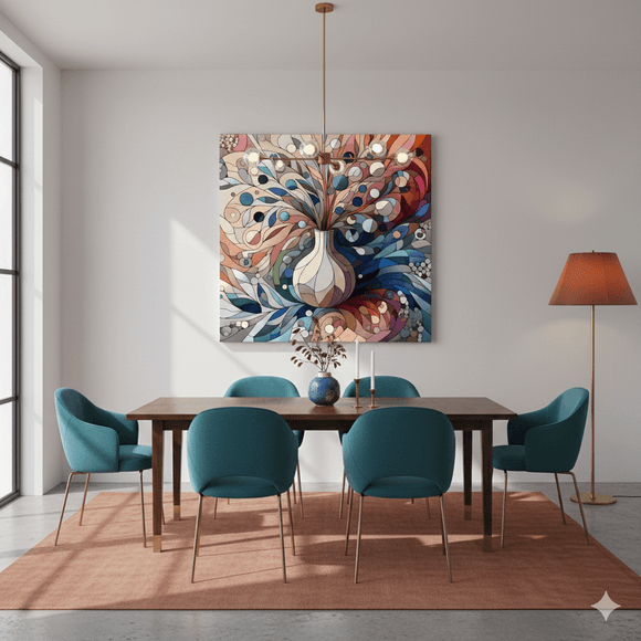 Ethereal Bloomscape in Ceramic 