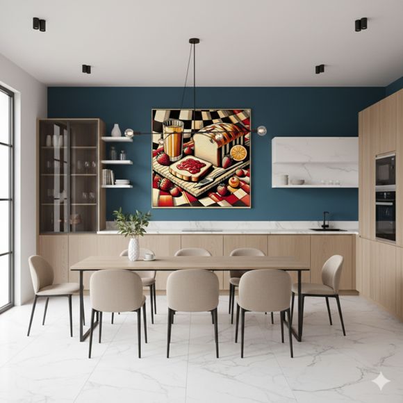 Culinary Collection — Contemporary Culinary Still Life Digital Art Print