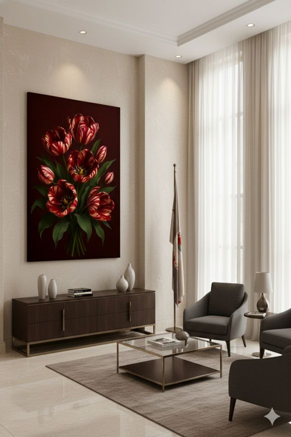 Flowers &amp; Botanicals | Elegant Tulip Portrait Collection