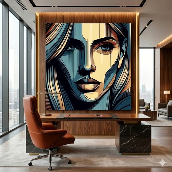 Muses of Modern Duality — Abstract Portrait Collection II