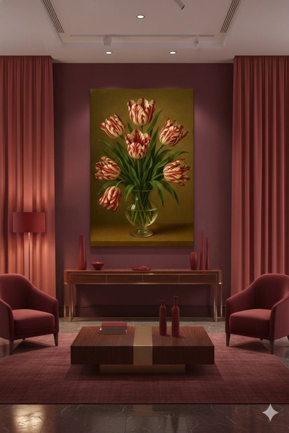 Flowers &amp; Botanicals | Elegant Tulip Portrait Collection