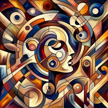 Muses and Modern Portraits – Contemporary Digital Faces in Geometric Harmony