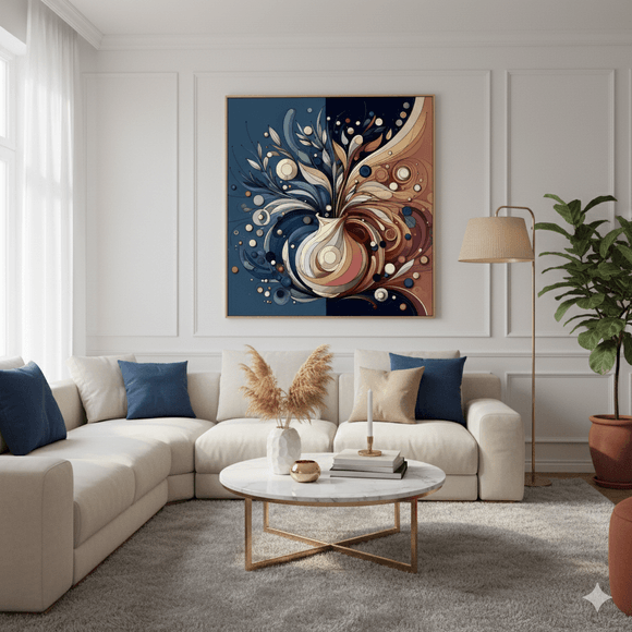 Ethereal Bloomscape in Ceramic 