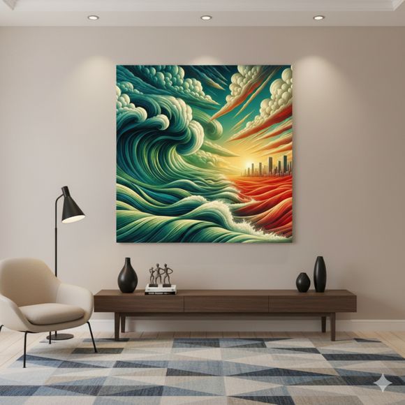 Signature Masterpieces — Curated Digital Art for Contemporary Interiors