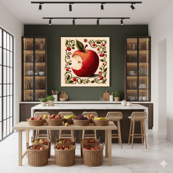 Culinary Aesthetics — Embroidered Still Life Collection