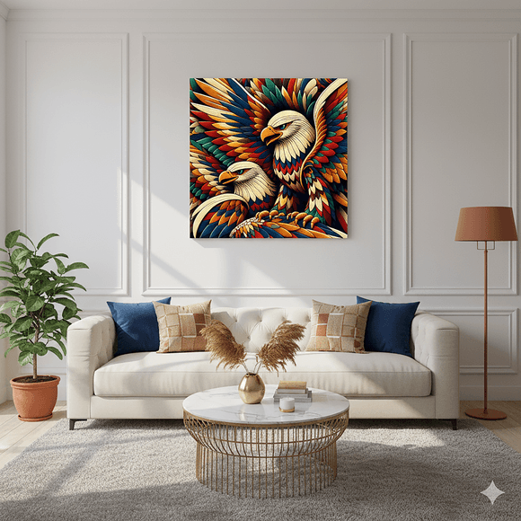 Wildlife Wings – Digital Eagle Illustration